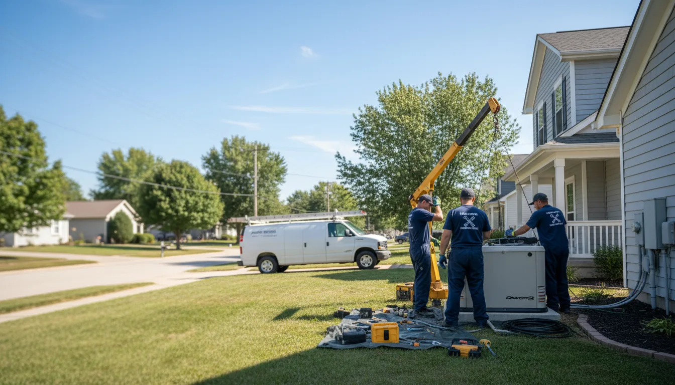 Generator Installation in Formoso, KS near me